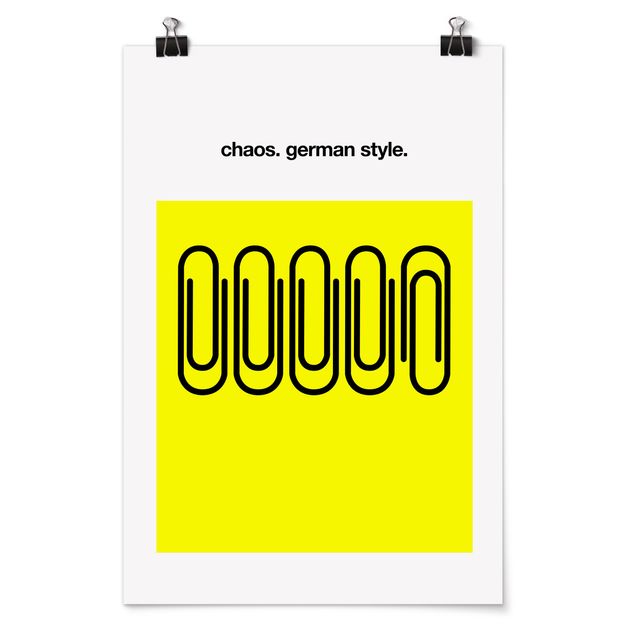 Posters citations Chaos allemand