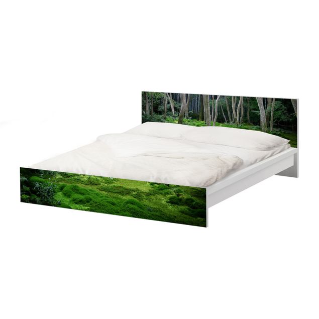 Papier adhésif pour meuble IKEA - Malm lit 180x200cm - Japanese Forest