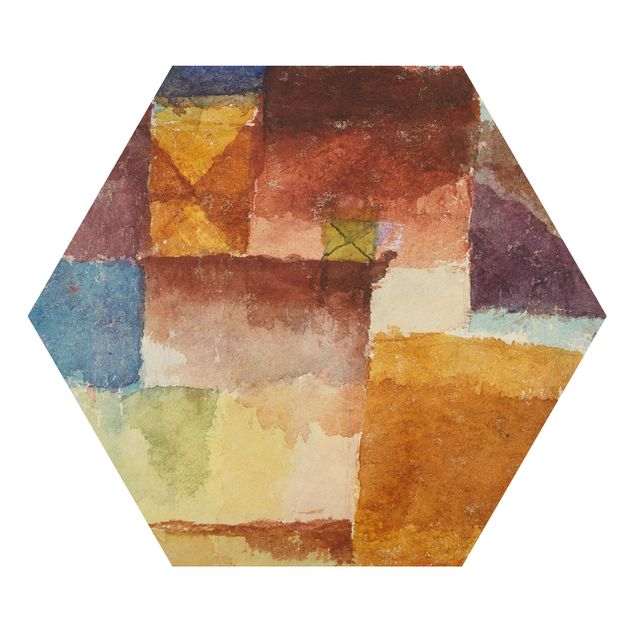 Tableaux reproductions Paul Klee - Dans le terrain vague