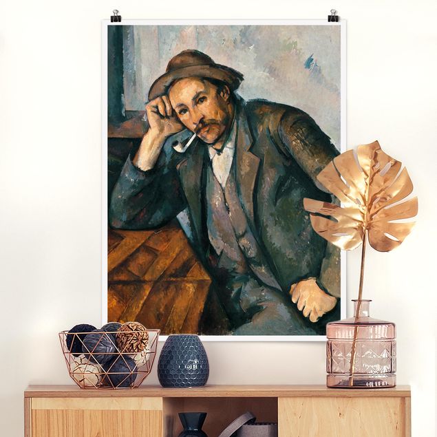 Décorations cuisine Paul Cézanne - Le fumeur de pipe