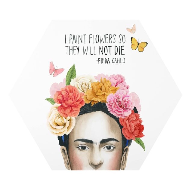 Tableau forex Pensées de Frida - Fleurs