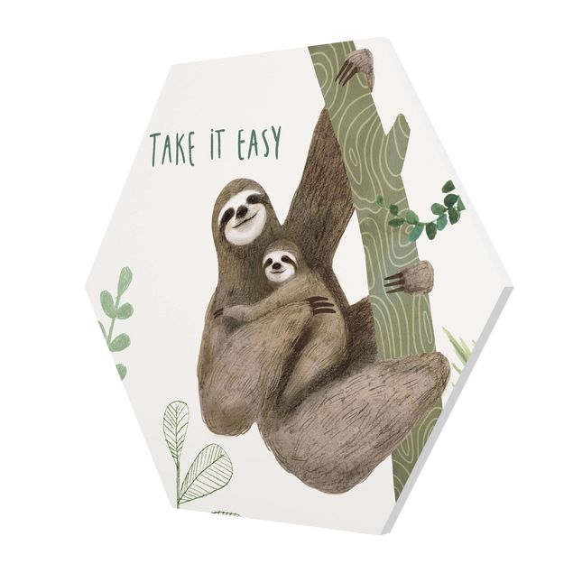 Tableaux Sloth Sayings - Easy