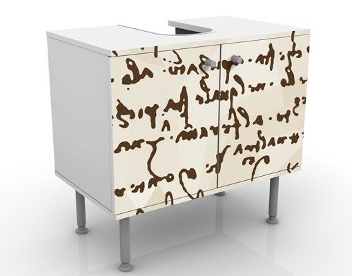 Meubles sous lavabo design - Da Vinci Manuscript
