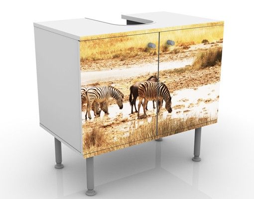 Meubles sous lavabo design - Zebras' lives