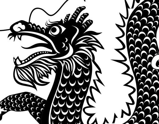 Meubles sous lavabo design - Asian Dragon