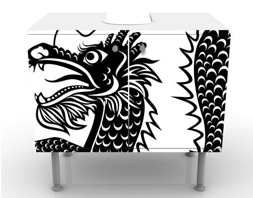 Meubles sous lavabo design - Asian Dragon
