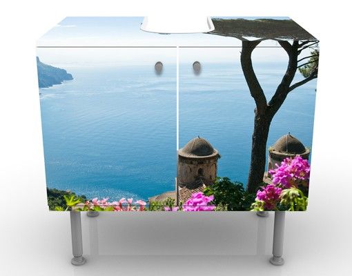 Meubles sous lavabo design - View From The Garden Over The Sea
