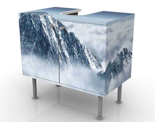 Meubles sous lavabo design - The Alps Above The Clouds