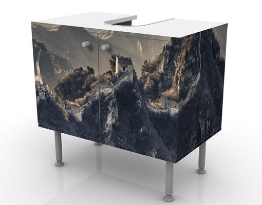 Meubles sous lavabo design - The Great Chinese Wall