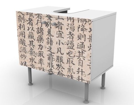 Meubles sous lavabo design - Chinese Characters