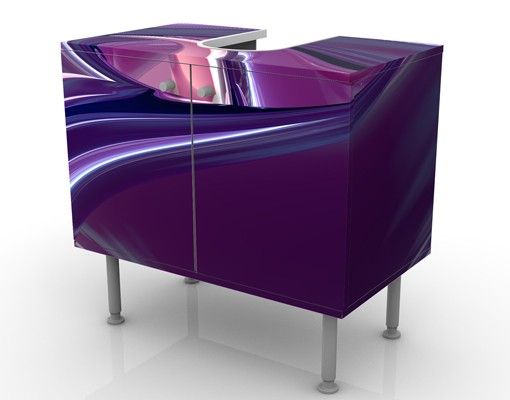 Meubles sous lavabo design - Circles In Purple