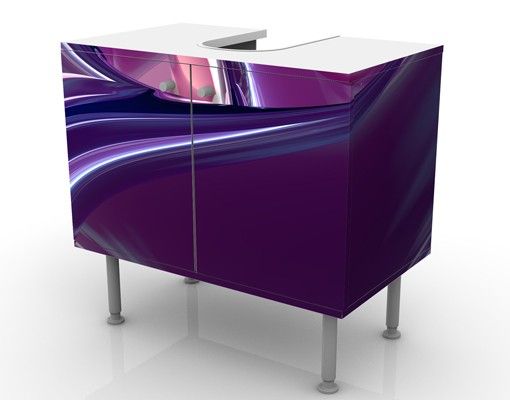 Meubles sous lavabo design - Circles In Purple