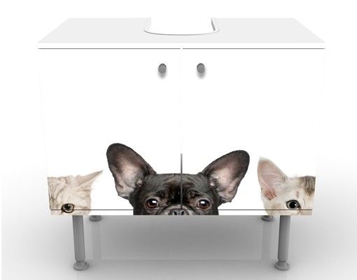 Meubles sous lavabo design - Cats With Puppy Dog Eyes