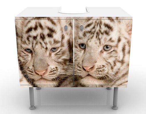 Meubles sous lavabo design - Bengal Tiger Babies
