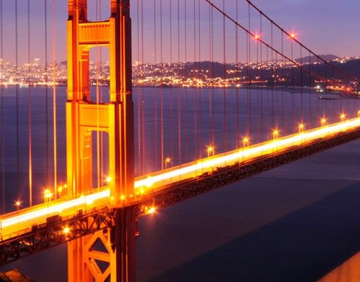 Meubles sous lavabo design - Golden Gate Bridge At Night