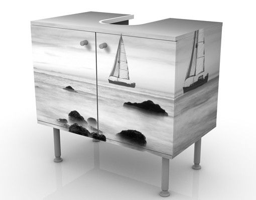 Meubles sous lavabo design - Sailboats In The Ocean II