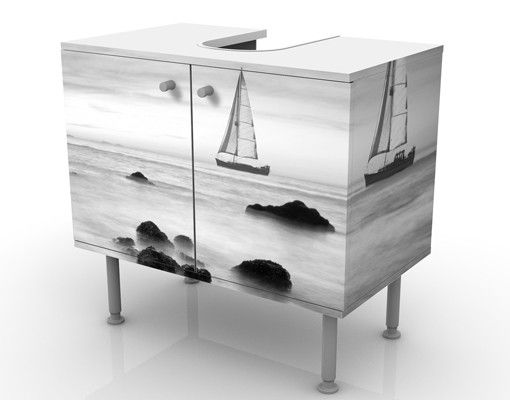 Meubles sous lavabo design - Sailboats In The Ocean II
