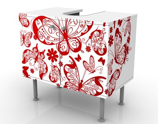 Meubles sous lavabo design - Heart Of Butterflies