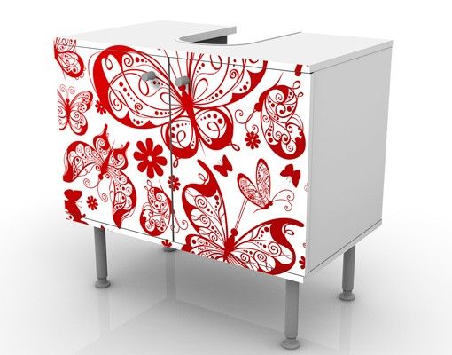 Meubles sous lavabo design - Heart Of Butterflies