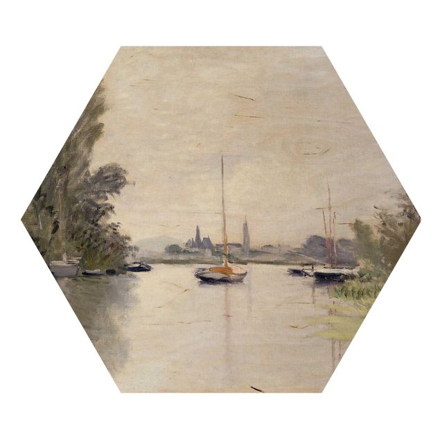 Tableaux Claude Monet Claude Monet - Argenteuil vue du petit bras de la Seine