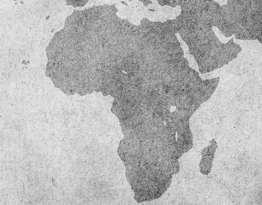 Meubles sous lavabo design - Vintage World Map II