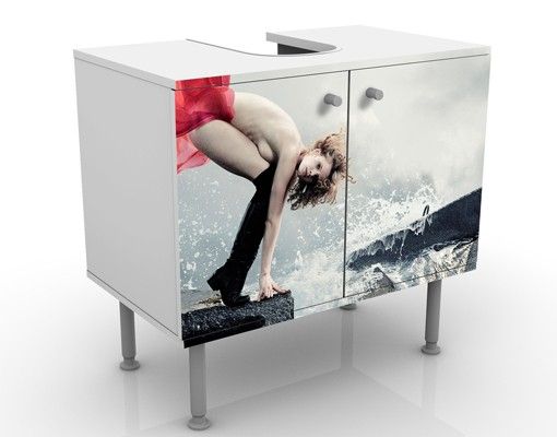 Meubles sous lavabo design - Woman at the sea