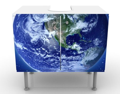 Meubles sous lavabo design - Earth In Space