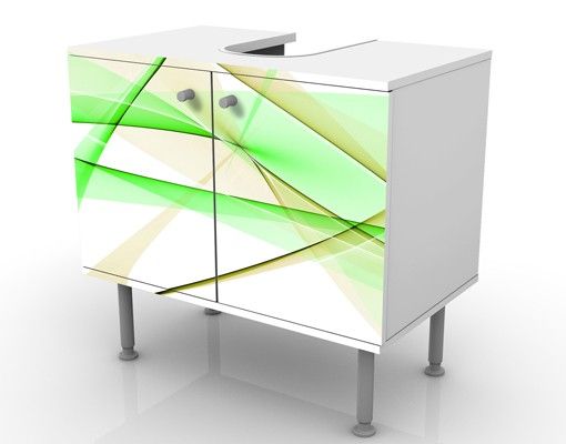 Meubles sous lavabo design - Transparent Waves
