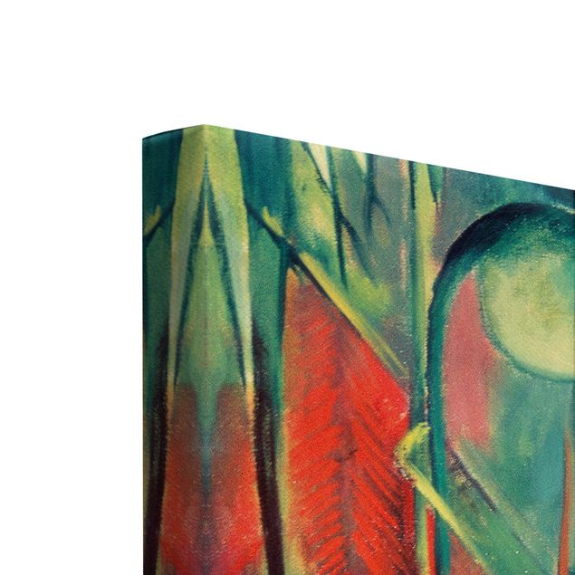 Tableaux multicolore Franz Marc - Cerf dans la forêt