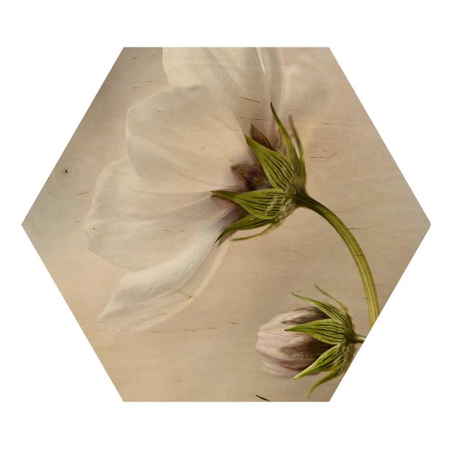 Hexagone en bois - Heavenly Flower Dream