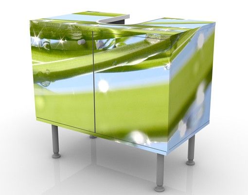 Meubles sous lavabo design - Fresh Green