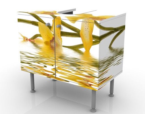 Meubles sous lavabo design - Saffron Orchid Waters