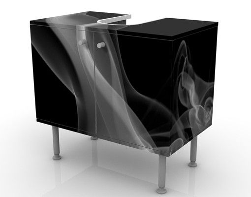 Meubles sous lavabo design - Silver Smoke