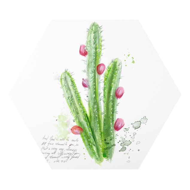 Tableau forex Cactus avec verset biblique II