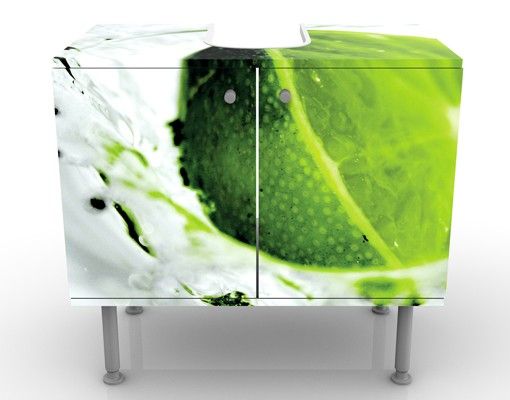 Meubles sous lavabo design - Splash Lime