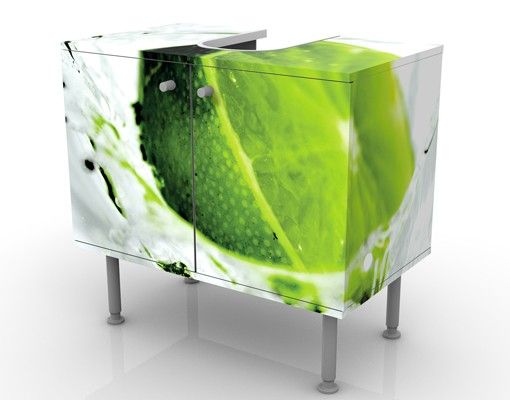 Meubles sous lavabo design - Splash Lime