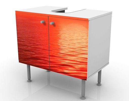 Meubles sous lavabo design - Red Sunset
