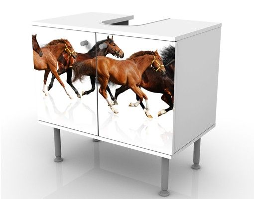 Meubles sous lavabo design - Horse Herd