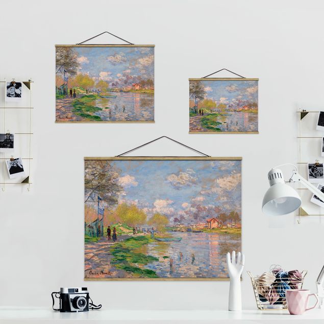Tableau nature Claude Monet - Printemps sur la Seine