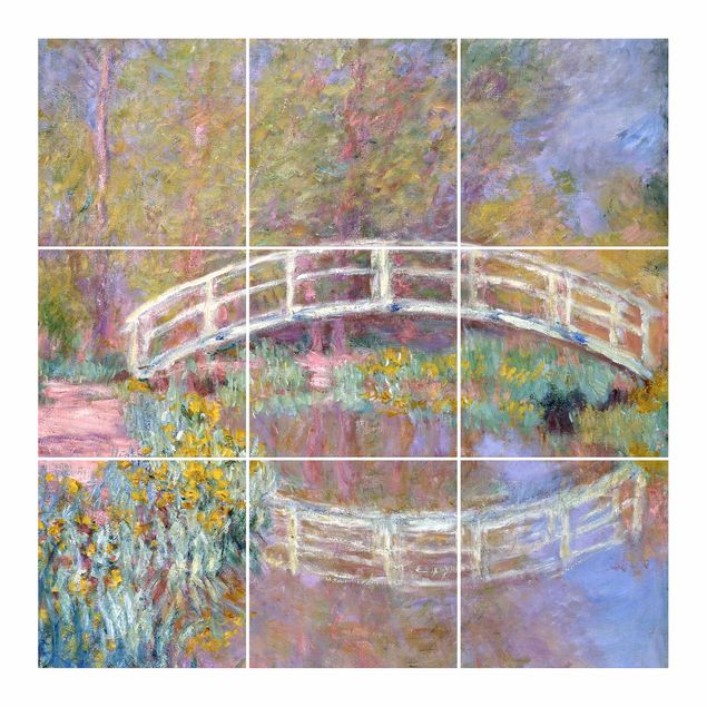 Films adhésifs Claude Monet - Pont du jardin de Monet