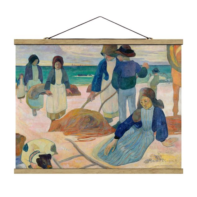 Tableau moderne Paul Gauguin - Les cueilleurs de varech (Ii)