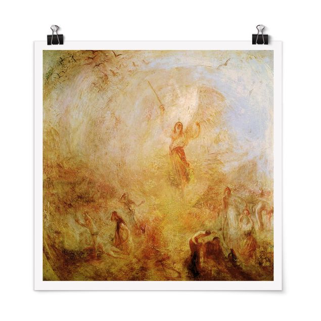 Décoration artistique William Turner - L'ange debout dans le soleil