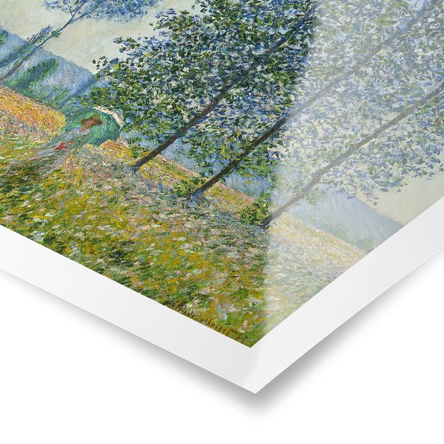 Tableaux moderne Claude Monet - Champs au printemps