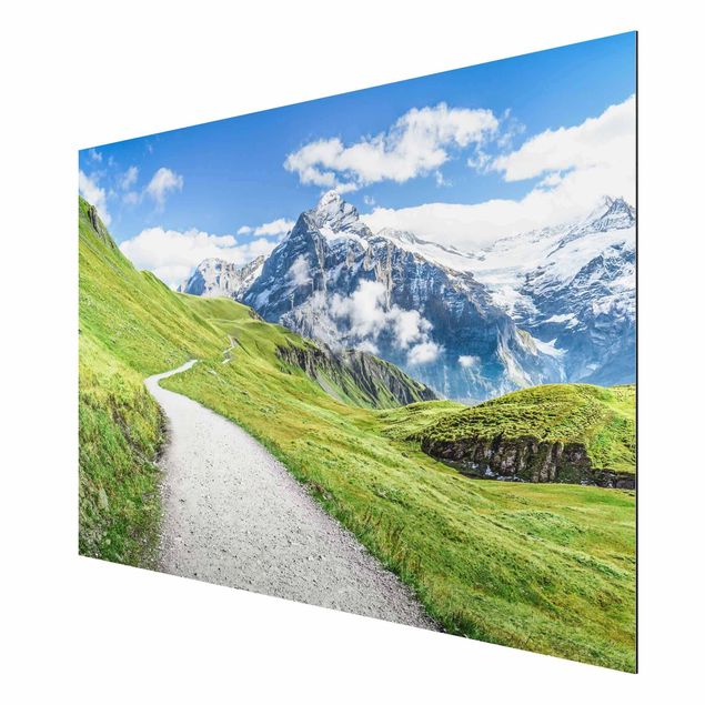 Tableaux montagnes Panorama de Grindelwald