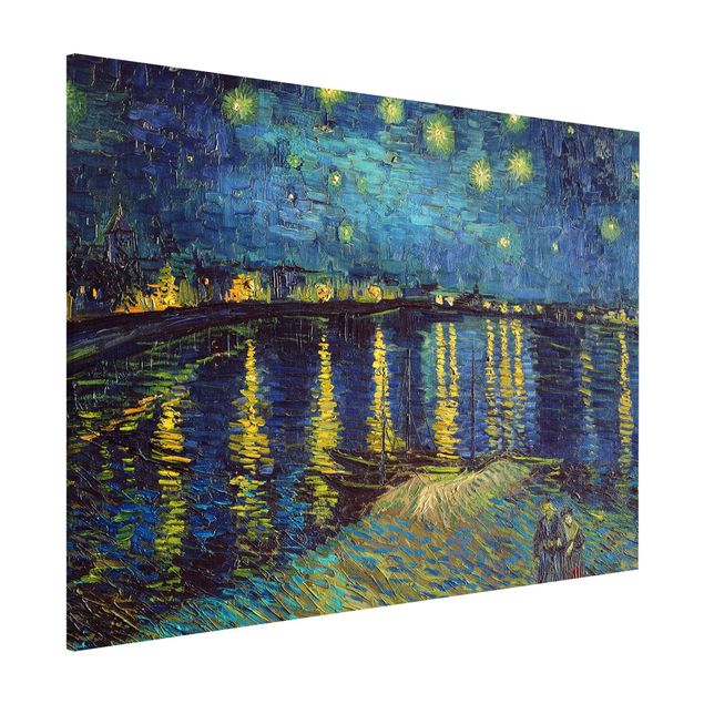Décorations cuisine Vincent Van Gogh - Nuit étoilée au-dessus du Rhône
