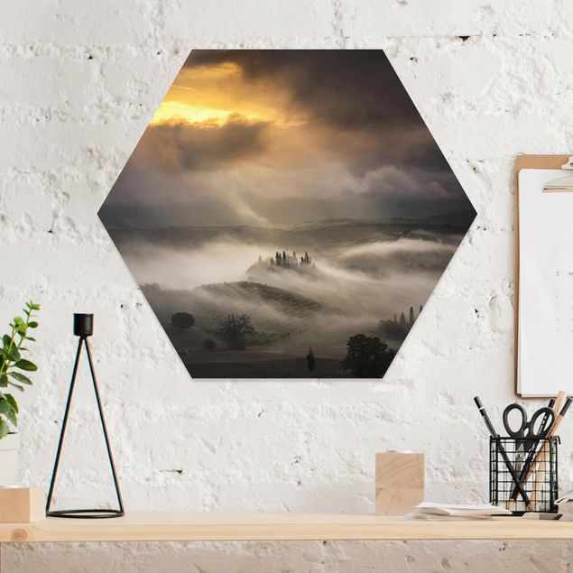 Tableau paysages Vagues de brouillard