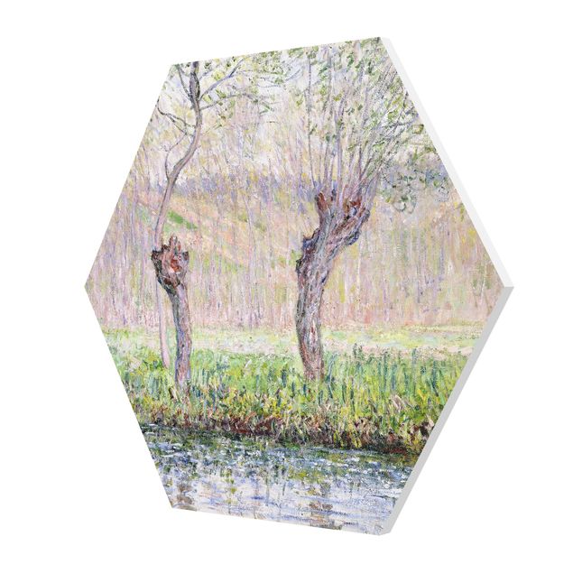 Tableaux modernes Claude Monet - Saule au printemps
