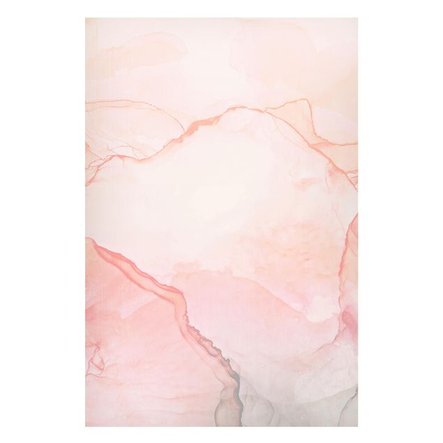 Tableaux moderne Play Of Colours Pastel Cotton Candy