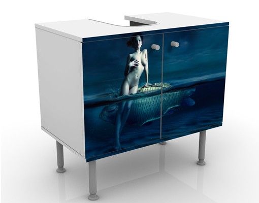 Meubles sous lavabo design - Nude With Fish