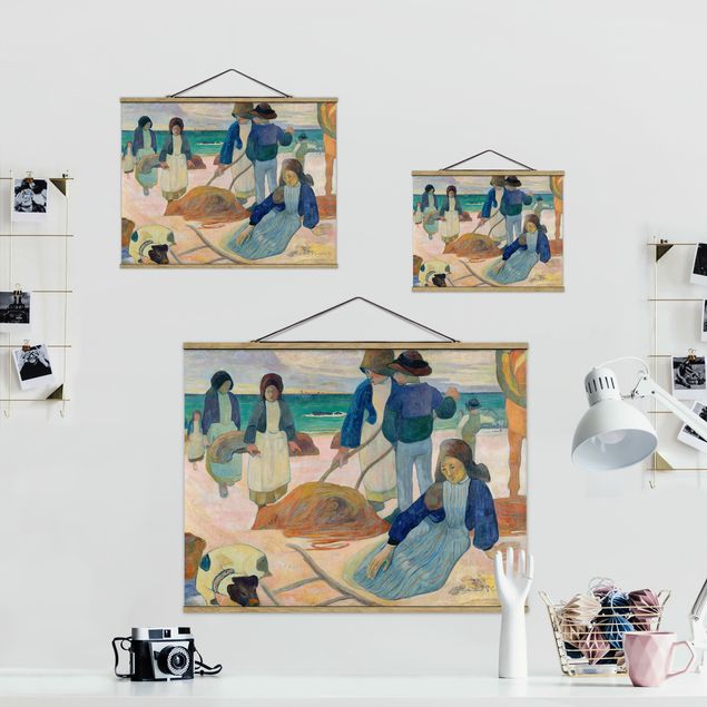 Tableaux reproduction Paul Gauguin - Les cueilleurs de varech (Ii)